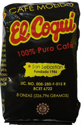 Puerto Rican Variety Pack Ground Coffee - 4 Local Favorites in 8 Ounce Bags (Lareno, Rico, Coqui and Crema)