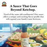 Edith's Best Triple A All Purpose Sauce - Bold and Complex Flavor Enhancer, Versatile Sauce for All Foods - Gluten-Free, Vegan, Ideal for Meats