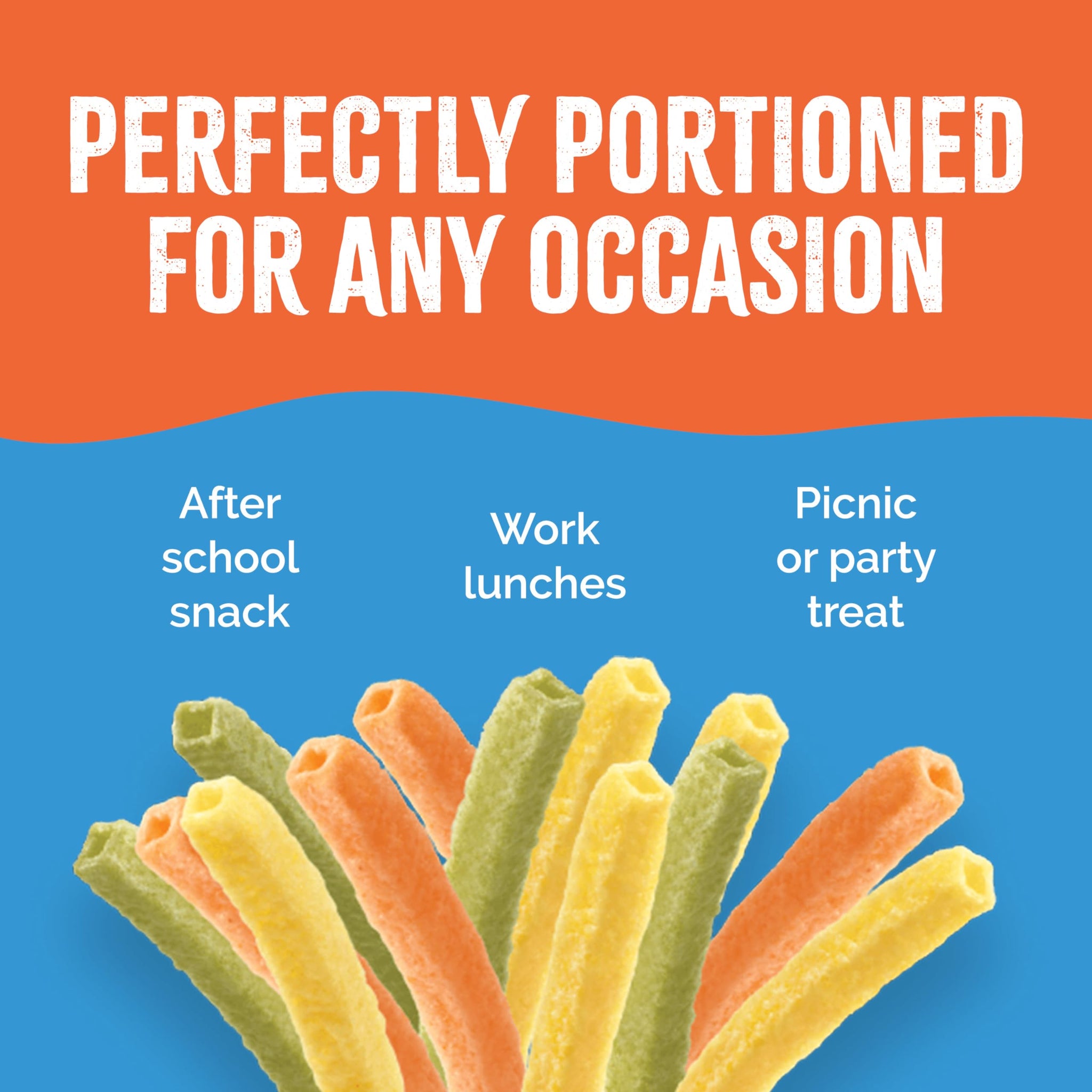 Sensible Portions Garden Veggie Snacks - Veggie Straws Variety Pack, 18ct Polybag (Pack of 1)
