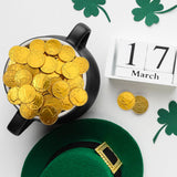 Chocolate Coins | 2 Pound Bag | Gold Coins Chocolate | Individually Wrapped Pirate Coin Candy | Bulk Gold Candy for Goodie Bags, Parties & Holiday