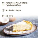 Rawleigh Coconut Pie Filling & Dessert Mix (16 oz / 454g) - Classic Homemade Coconut Cream Pie Mix, Easy Cook Dessert Base, Rich & Creamy Filling