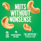 Emerald Nuts Roasted and Salted Cashews 7ct (1-Pack), 100-Calorie Individual Packs, Plant-Based Protein, Kosher Certified, Non-GMO, Contains No