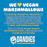 Dandies Mini Vegan Marshmallows, No Artificial Flavorings, Food Dyes, Corn Syrup, or Gelatin, Perfect for Roasting, S’mores, or Snacking (4 Pack)