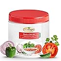 Mrs. Wages Medium Salsa Canning Mix, Quick and Easy, Simple-To-Use, Easy Storage, Long-Lasting, Flavorful Spice, 11.2 oz Canister (Pack of 1)