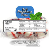 Soft Peppermint Puffs, Natural (2 Pound) Net Wt. 32oz. Soft Candy Peppermints