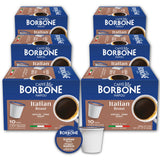 Caffè Borbone Italian Roast Coffee (60 Count) - Medium Dark Roast, Arabica & Robusta Blend, Roasted in Italy for a Bold, Smooth Taste - Single Serve
