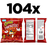 Cheetos Fantastix Flamin' Hot Flavored Potato and Corn Snacks, 1 Ounce (Pack of 104)