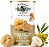 Mushroom & White Truffle Sauce 6.4oz, Italian for Pasta, Pizza, Meat & Fish