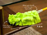 Xanitize Fleece Refills for Swiffer Hand Duster - Reusable, Dry Duster - 5-Pack Rainbow (Pastel)