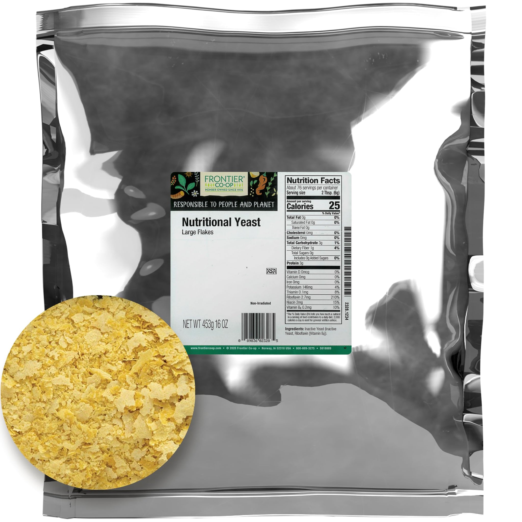 Frontier Nutritional Yeast Flake