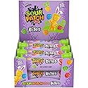 SOUR PATCH KIDS Bites Soft & Chewy Easter Candy, Bulk Candy, 12-1.8 oz Tubes