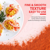 Soeos Paprika Powder, 16 oz (Pack of 1), Sweet Paprika Seasoning for Marinade, Cooking, Grilling, Dipping, Perfect for Chicken, Pork, Beef