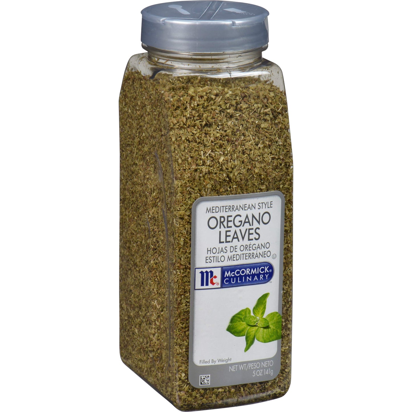 McCormick Culinary Mediterranean Style Oregano Leaves, 5 oz - One 5 Ounce Container of Dried Oregano Leaves, Best on Pizza, Soup, Greek Salads