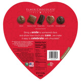 Elmer Chocolate Heart Shaped 9 oz Chocolate Rose Box - With Edible Rose - Perfect for Valentine's Day and Giving to that Special Someone