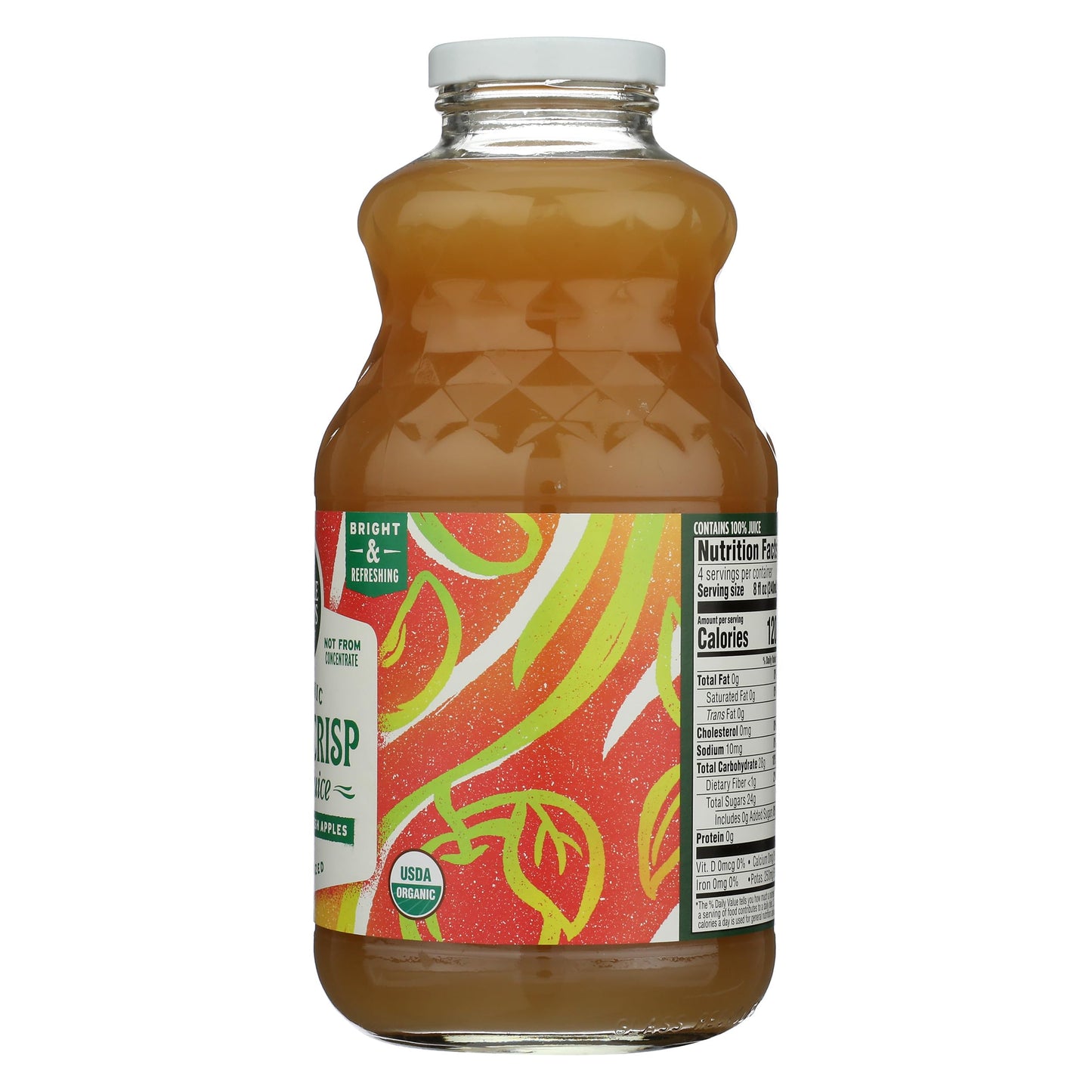 Whole Foods Market Organic Honeycrisp Apple Juice, 32 FZ