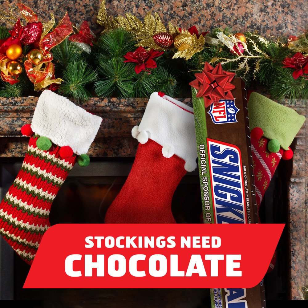 Snickers Yard Chocolate Bars Candy 18 Count, 33.48 Ounce