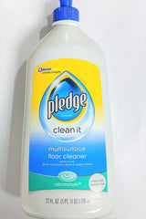 Pledge Multisurface Floor Cleaner - Rainshower Scent - Net Wt. 27 Fluid Ounces (798 Milliliters) Per Bottle - Pack of 2 Bottles