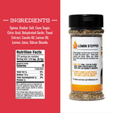 AC BARBEQUE TRIO SEASONING SET - The MVP, Midnight Smoke, Lemon Stepper BBQ Rubs Variety Spice Pack for Steaks, Chicken, Pork, Veggies, Wings