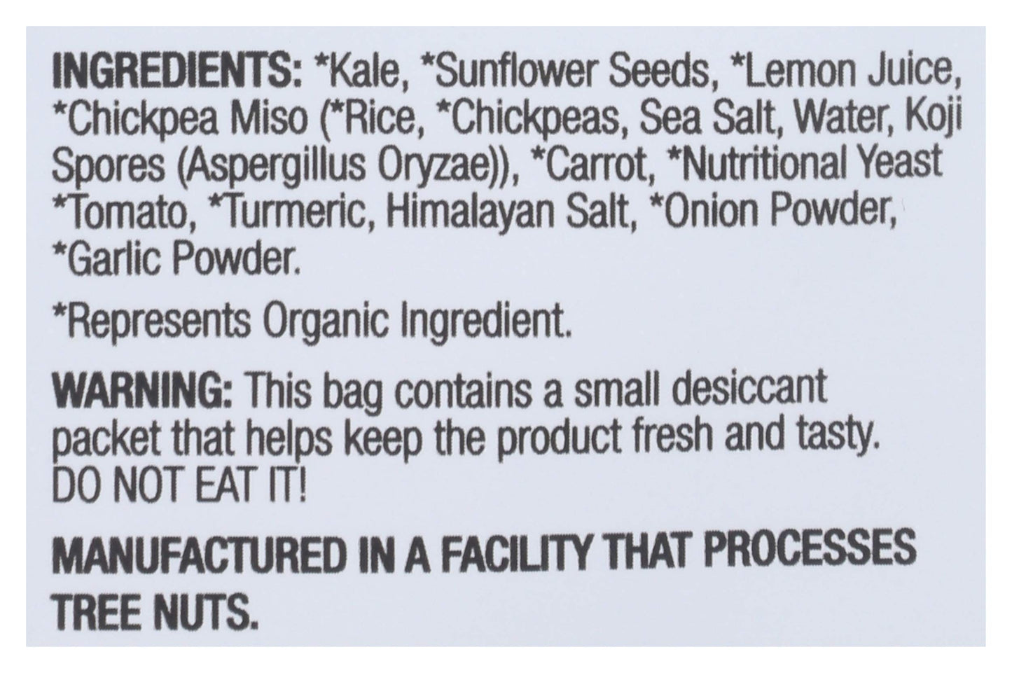 Brads Plant Based Kale Cheeze It Up Chip, 2 Oz