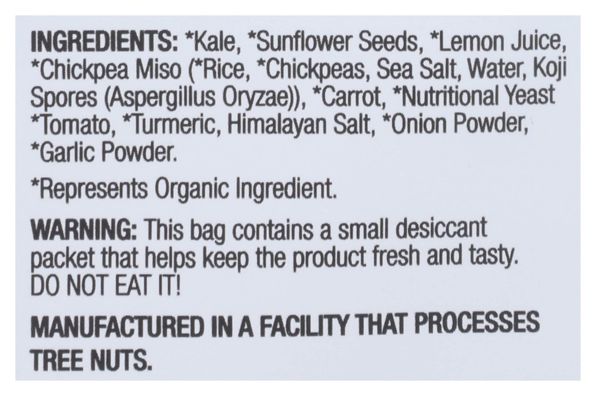 Brads Plant Based Kale Cheeze It Up Chip, 2 Oz