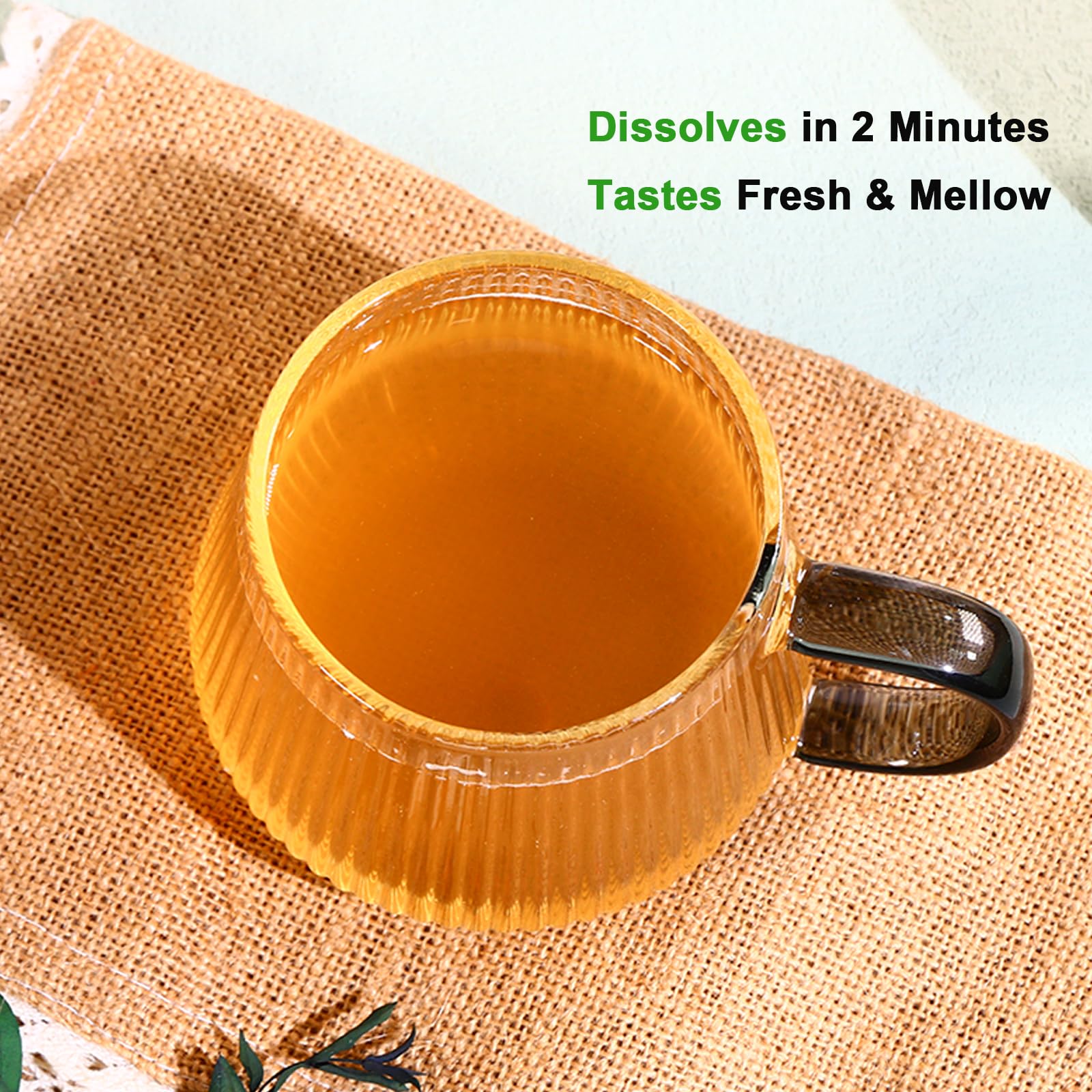 FullChea - Pu-erh Tea Resin - Instant Tea Resins - Chagao 2011 Aged Raw Pu Erh - Support Digestion & Help Skin Health - 3.53oz / 100g