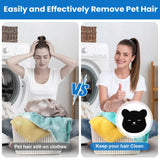 Pet Hair Remover for Laundry (4PCS), Reusable Lint Remover That Works in Washer & Dryer, Hair Catcher for Dog and Cat Hair, Lint, Debris on Clothes