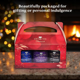 Diamante Italy Truffle Sauce Gift Box Set (3 jars x 90g), Including: 1pc of 15% White Truffle Sauce 90g, 1pc of Truffle Mayonnaise 90g, 100% Made in