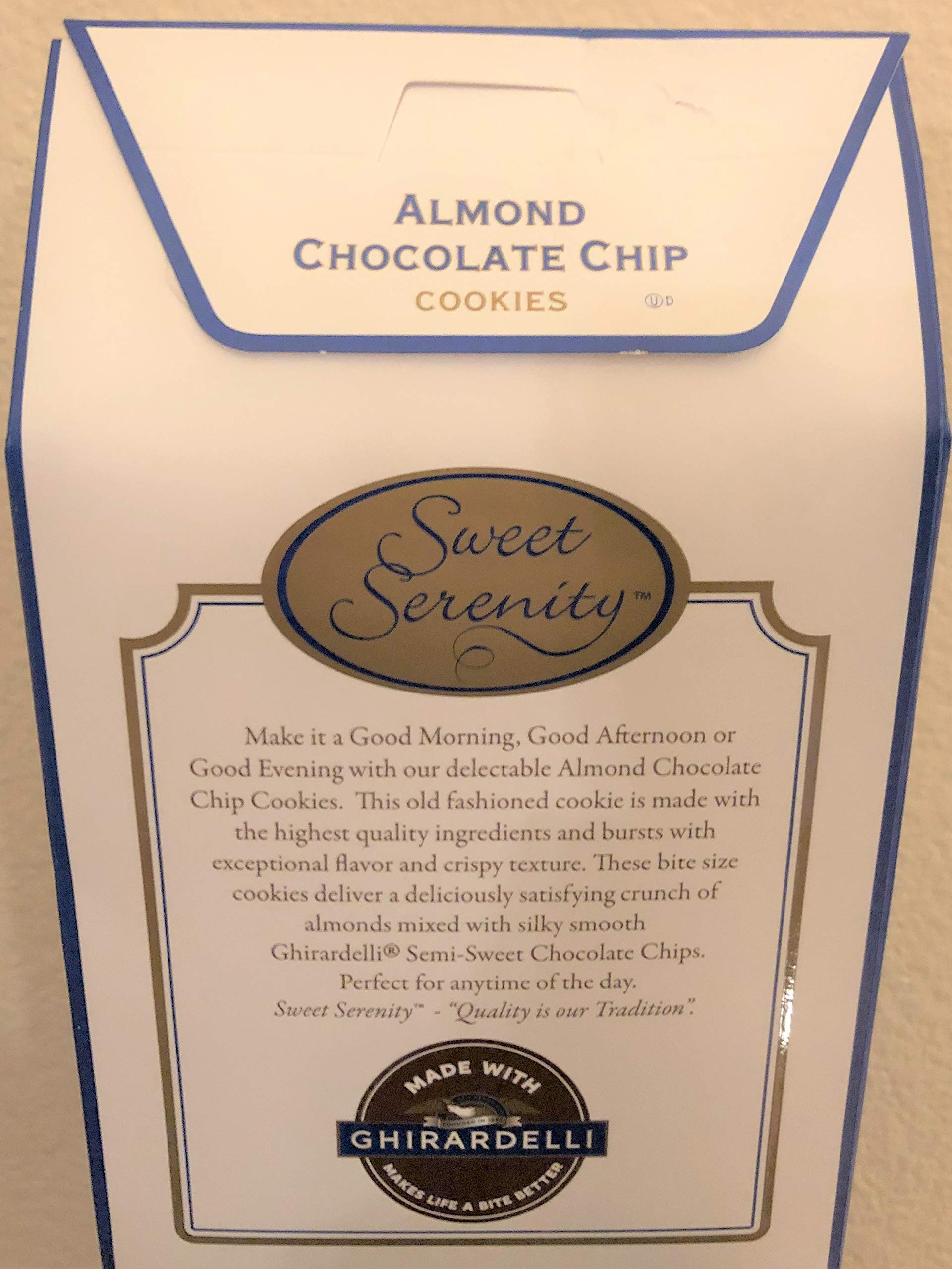 Sweet Serenity - Almond Chocolate Chip Cookies