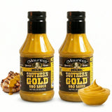 Maurice’s Southern Gold BBQ Sauce - Classic Carolina Mustard BBQ Sauce with Bold Flavor - Authentic Southern Carolina Barbeque Dressing - Rich