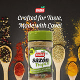 Badia Sazon Tropical, 6.75 oz - Zesty Blend for Meats, Poultry & Seafood