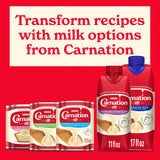 Nestlé Carnation Evaporated Milk Canned, Vitamin D Added, 4Pk 12 fl oz