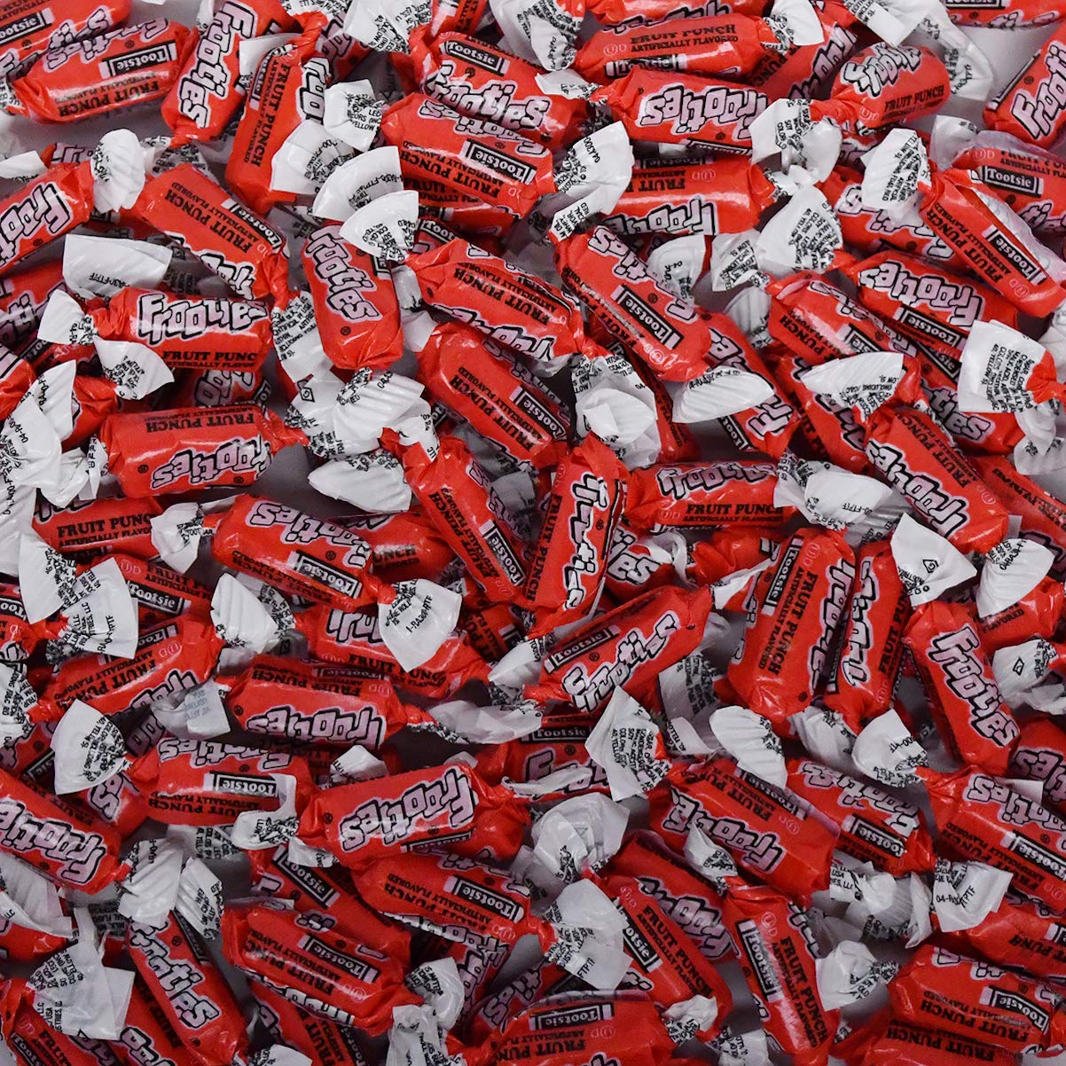 Tootsie Roll Red Frooties - 2 Pound Bag of Individually Wrapped Chewy Candy - Gluten Free, Peanut Free - Fruit Punch, 38.8 oz.