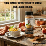 Igotchu Seasonings Peach Cobbler Seasoning, Dessert Spice Blend for Peach Cobbler, Pies, Oatmeal, French Toast & Sweet Potatoes, Sweet Baking