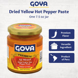 Goya Ají Mirasol Paste, Mild Medium Chili Paste for Sauces, Yellow, 7.5 oz