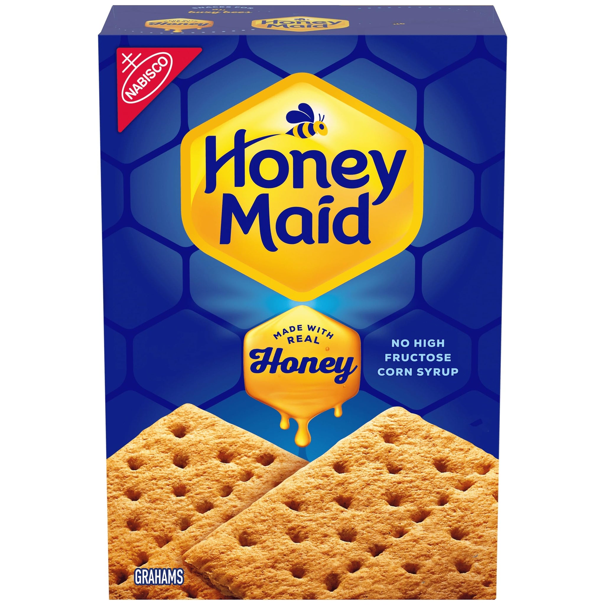 Honey Maid, Graham Crackers, Lunch Snacks, 14.4 Ounce