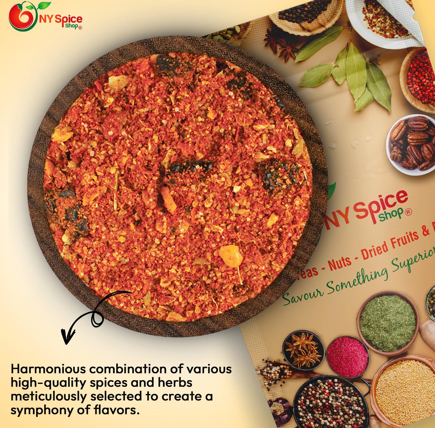 NY Spice Shop Portuguese Peri Peri Seasoning Mix - 4 Ounce Piri Piri Masala Multi Purpose Spice Rub for Grilled Chicken, Beef and Seafood