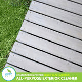 Wash Safe™ SPRAY & CLEAN Commercial-Strength Composite Deck Cleaner | Remove Black Stains | Cleans Up to 1,500 sq. ft. | Deep Set Cleaning, 1 Gal.