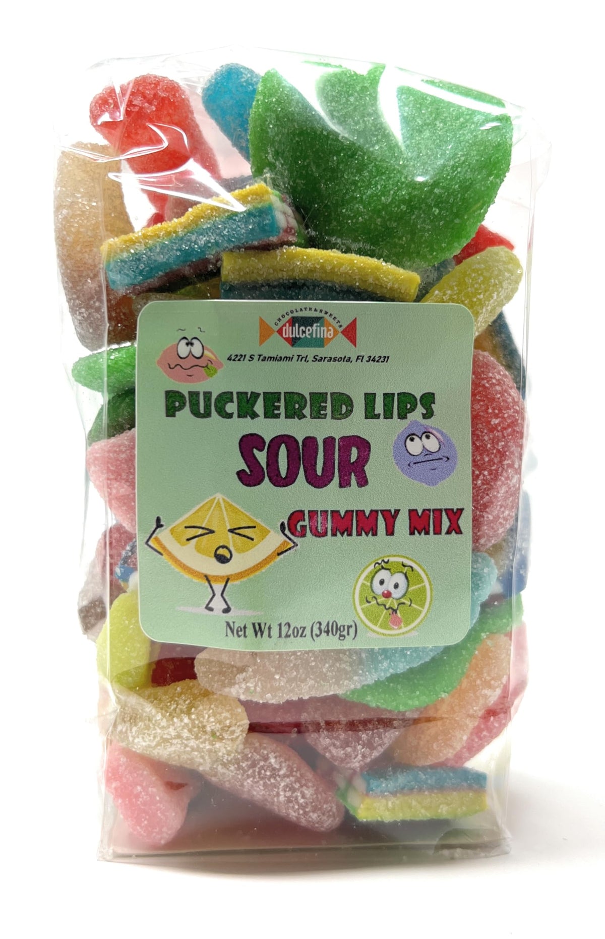 Sour Gummy Mix Collection - Total wt. 36(Oz), Include: 3 pck of Sour Gummi Mix,