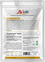 Jai Ho Certified USDA Organic Gotu Kola Powder - 1 LB - Gluten-Free, Vegan, Non-GMO - Resealable Zip Lock Pouch