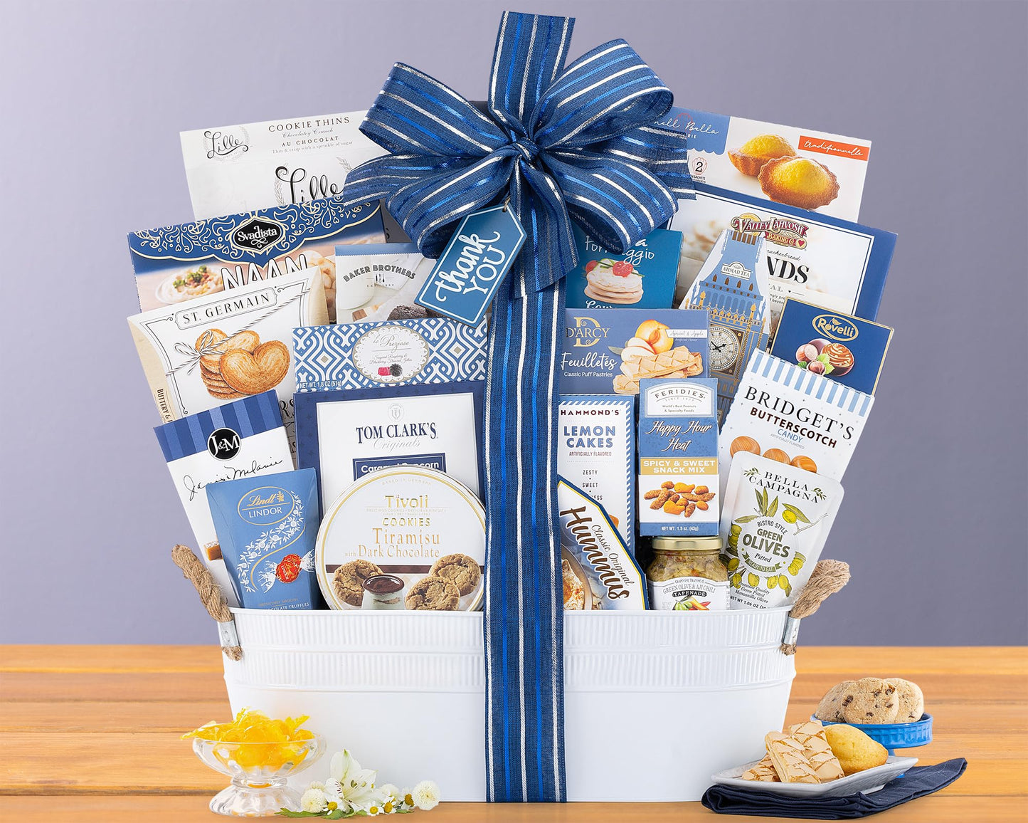 Wine Country Gift Baskets Deluxe Thank You Gift Basket