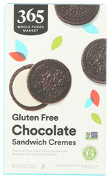 365 by Whole Foods Market, Chocolate Sandwich Cremes, 8 Ounce