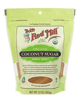 Bob's Red Mill Organic Coconut Sugar, 13oz (Pack of 1) - Non GMO, Vegan, Paleo Friendly, Kosher