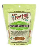 Bob's Red Mill Organic Coconut Sugar, 13oz (Pack of 1) - Non GMO, Vegan, Paleo Friendly, Kosher