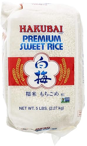 Hakubai Sweet Rice, 5-Pound Pack of 2