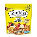 Sunkist Fruit Gummies Mixed Fruit, 28 oz Resealable Stand-Up Bag, Real Fruit First Ingredient, Fruit Shaped Candy, Vitamin C