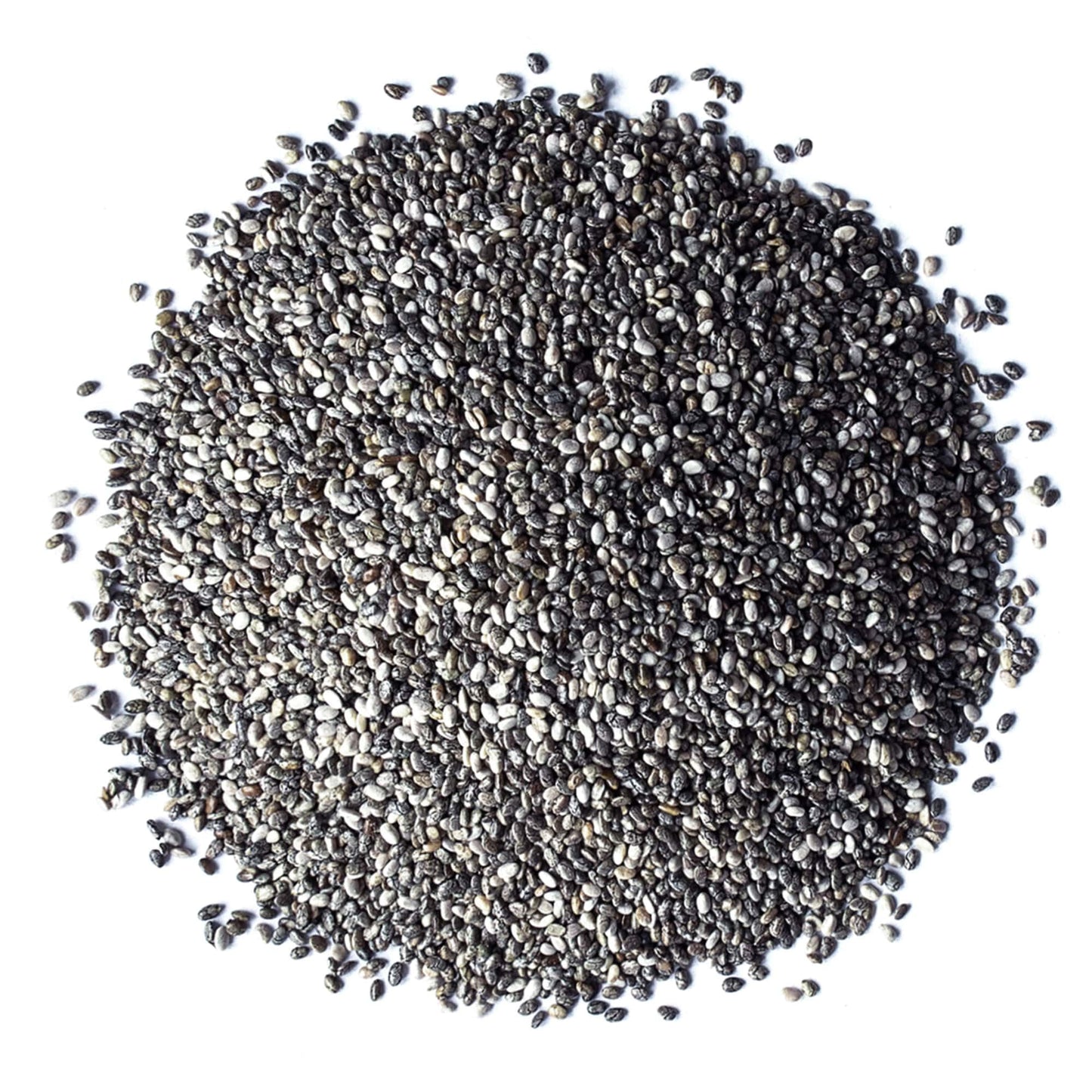Black Chia Seeds, 10 Pounds - Whole, Sproutable, Vegan, Kosher, Keto, Sirtfood, Bulk. Rich in Essential Fatty Acids, Fiber, Protein. Great for Chia