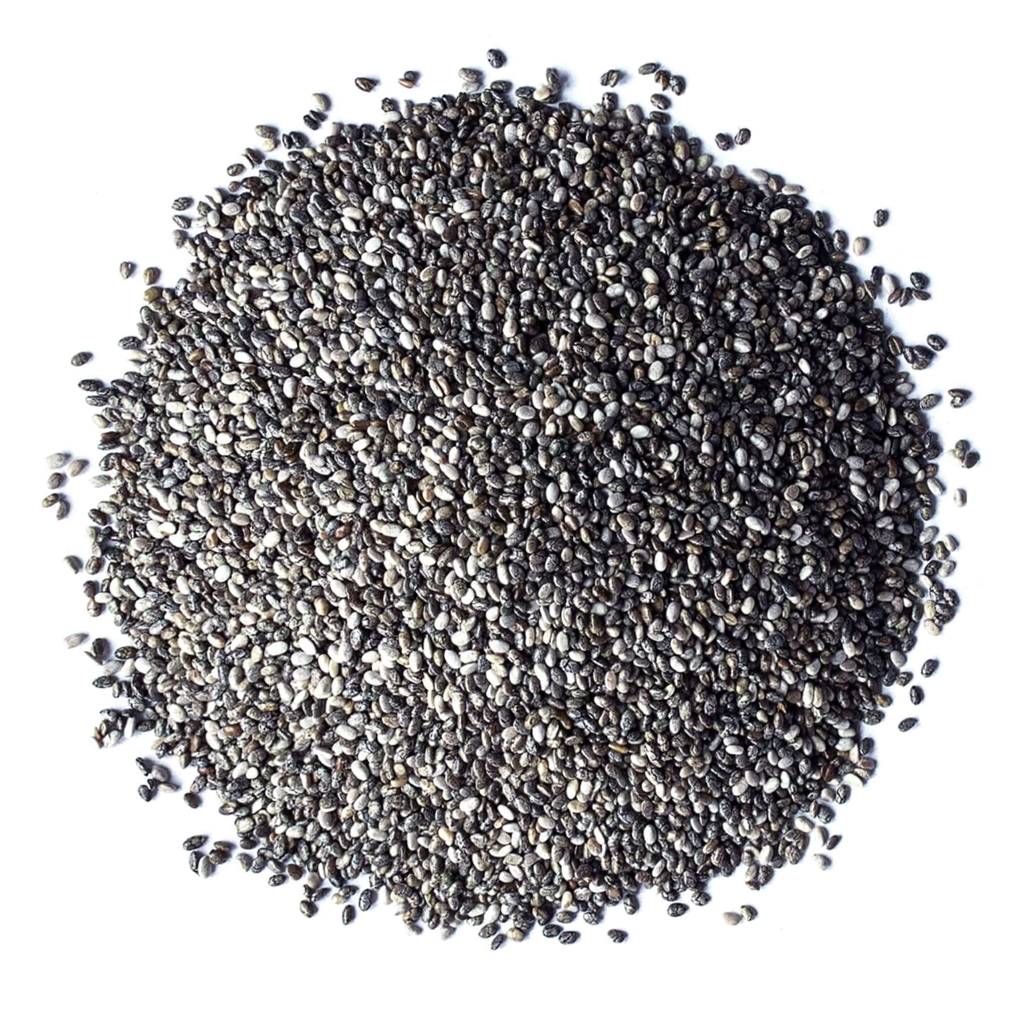 Black Chia Seeds, 10 Pounds - Whole, Sproutable, Vegan, Kosher, Keto, Sirtfood, Bulk. Rich in Essential Fatty Acids, Fiber, Protein. Great for Chia