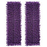 AmaVins 2 Pack Pet System Microfiber Sweeping Pad, Reusable Pet Replacement Mop Pad for Bona Mop & Multi-Surface Floors, 18 Inch Washable Cleaning