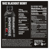 BODYARMOR Sports Drink, Blackout Berry, Electrolyte Drink Hydration, 16 Fl Oz Bottles (12 Pack), Flavored Coconut Water with B Vitamins & Antioxidants