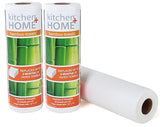 Kitchen + Home Paper Towel Alternative - Heavy Duty Washable Reusable Rayon Towels Made From Bamboo - One roll replaces 6 months of towels! 2 Pack